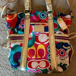 Authentic Coach Poppy Bag
